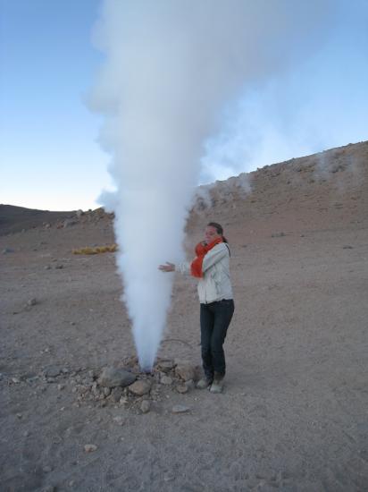 Le Sud Lipez, les "geysers" Sol Mañana