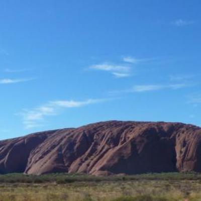 Uluru (Ayers Rock), trois heures, trois vues