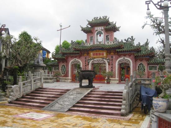 Temple chinois Phuc Kien, dédié à la déesse de la Mer et protectrice des naviguateurs